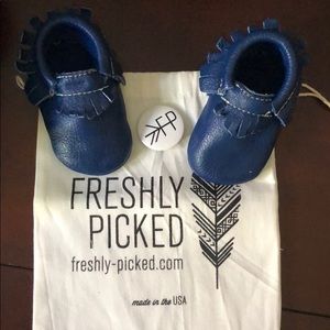 Freshly picked moccasins